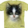 3D Футболка The Mountain - Green Eyed Kitten