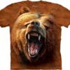 3D Футболка The Mountain - Grizzly Growl