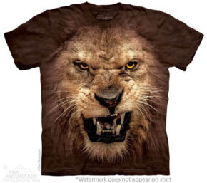 3D Футболка The Mountain - Big Face Roaring