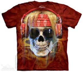 3D Футболка The Mountain - Rocker Skull