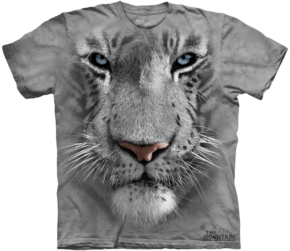 3D Футболка The Mountain "White Tiger Face"