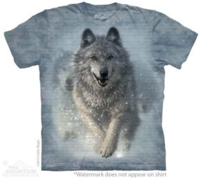 3D Футболка The Mountain - Wolf Snow Plow