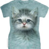Женская 3D Футболка The Mountain - Blue Eyed Kitten