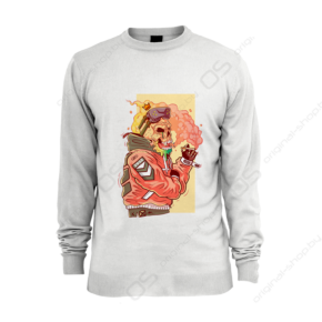 Свитшот "Smokin Skeleton"