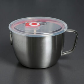 Кружка с вакуумной крышкой