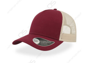 Кепка RAPPER COTTON бело-красный