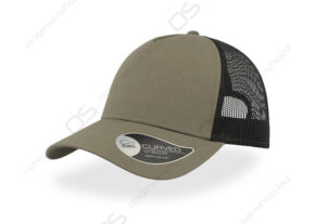 Кепка RAPPER COTTON бежево-черный