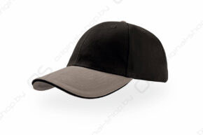 Кепка LIBERTY SANDWICH чёрныо-серый