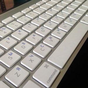 Гравировка клавиатуры Apple