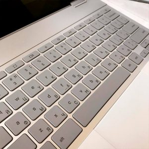 Гравировка клавиатуры ноутбука Google pixelbook